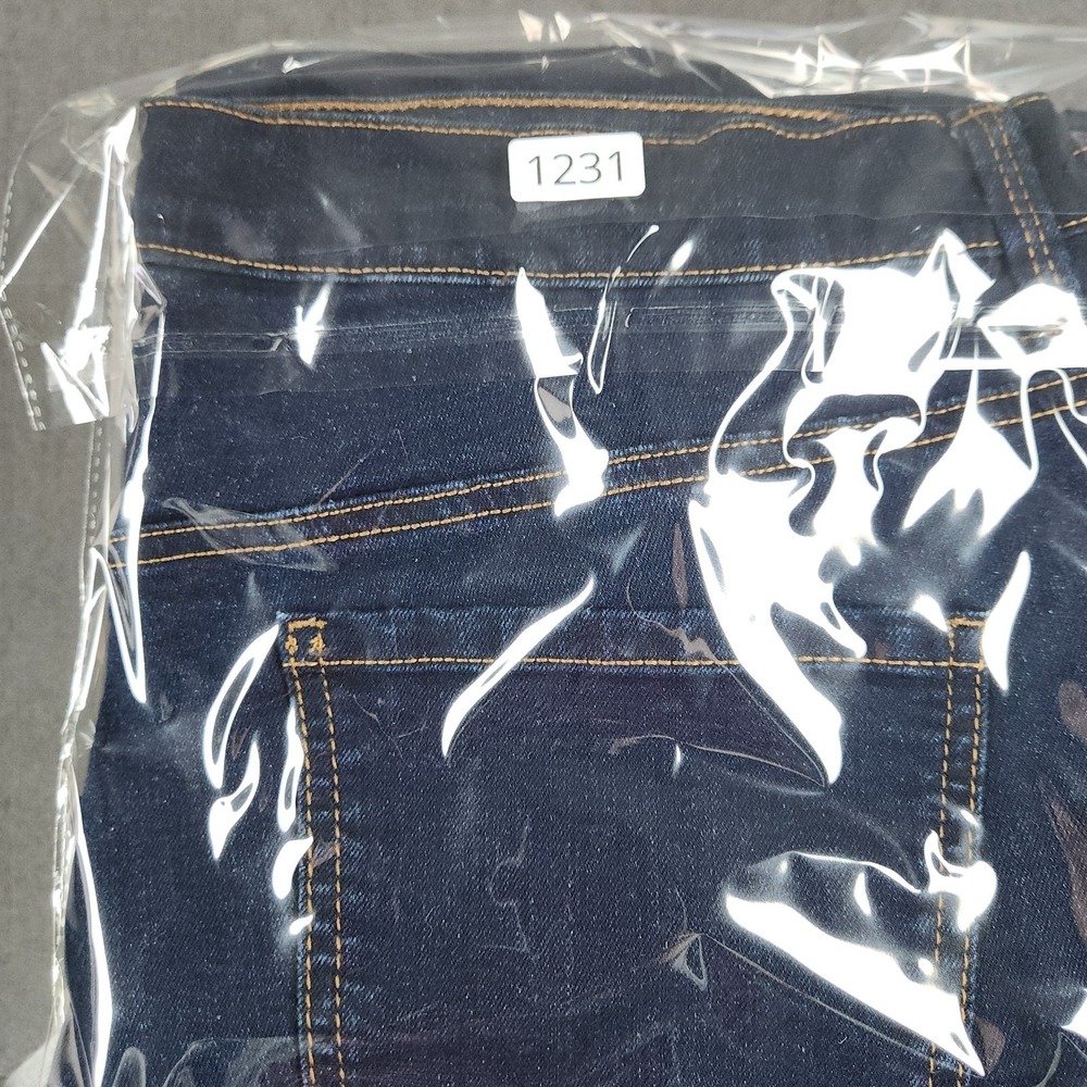 Gloria Vanderbilt Jeans Womens Size 16 Short Dark Wash Amanda Classic Straight - Picture 10 of 10